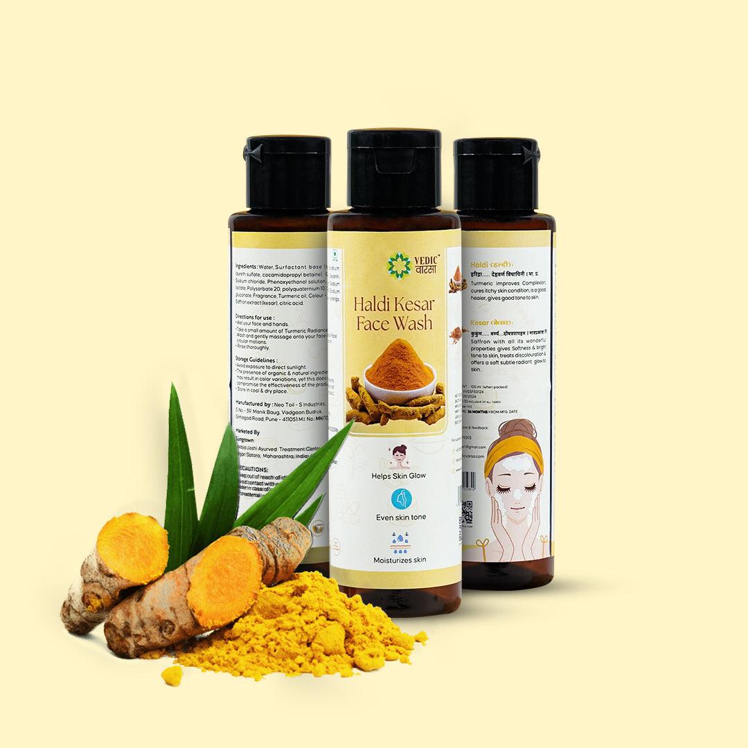 Vedic Vaarsa Haldi Kesar Face Wash